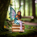 PT15468 - 7" Book Fairy
