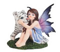 GSC91877 - 4.75" Baby Fairy with White Tiger