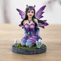 PT15780 - 3.54" Small Fairy in Purple with Orb