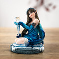PT15783 - 3.54" Small Fairy in Blue with Ice Crystal