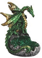 GSC72057 - 5" Green Dragon Incense Burner