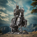 PT15690 - 6.3" Medieval Crusader Knight on Horse