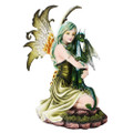 RETIREDPT10972 - 11.125" Fairy with Dragon				