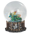GSC28108 - 4" Green Dragon Snow Globe