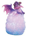 GSC72099 - 6" Purple LED Cute Dragon on Icicle