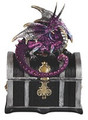 GSC72108 - 6" Purple Dragon Treasure Box