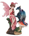 GSC92156 - 8.25" Fairy with Dragon on Mushroom