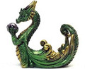 GSC72131 - 4" Green Dragon Incense Holder