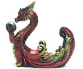 GSC72132 - 4" Red Dragon Incense Holder