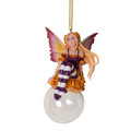 PT16100 - 4.13" Cassia Bubble Rider Fairy Ornament