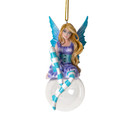 PT16104 - 4.13" Hyacinth Bubble Rider Fairy Ornament