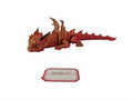 GSC72157 - 7" wide 3D Red and Blue Dragon Reclining