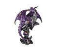 GSC72183 - 6.25" Purple Dragon Guarding Pearl