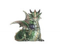 GSC72191 - 6.5" wide Green Dragon Crystal