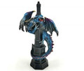 GSC72202 - 8.5" Blue Dragon on Tower