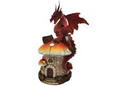 GSC72201 - 7" Red Dragon Incense Burner