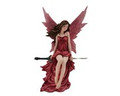 GSC92171 - 10.25" Red Fairy with Flying Sword