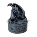 PT08265 - 5.65" Celtic Dragon Round Trinket Box