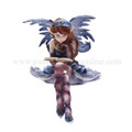 PT09021 - 3.5" Fairy Sitters in Blue