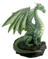 Y7783 - 4.25" Green Dragon on Rock