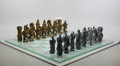 PT09382 - 3.75" King Arthur Fantasy Chess Set with Glass Board