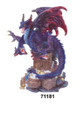 GSC71181 - 4.5" 3-Headed Purple Dragon