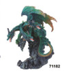 GSC71182 - 4.5" 3-Headed Green Dragon