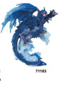 GSC71183 - 4.5" 3-Headed Blue Dragon