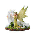 PT10269 - 5.75" Green Fairy with Unicorn