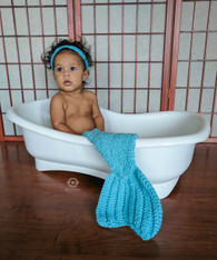 Baby Mermaid Tail Photo Prop