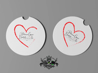 Pittman Grove Ceramic Car Coaster Set