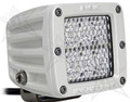 Rigid Industries 70151 D2 Series White Marine LED Diffused Light Single