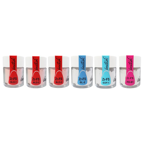 Bleach Set Gc Initial Zr Porcelain Kodent Dental Supply