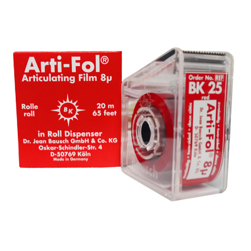 Arti Fol Articulating Film 2 Sided Red In Dispenser Kodent Dental Supply