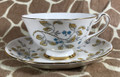 Vintage Royal Grafton Fine Bone China Leafy Lane Pattern Tea Cup and Saucer - 19