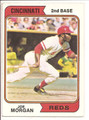 Topps #85 Joe Morgan Cincinnati Reds Baseball Card  - 1974
