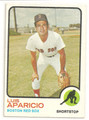 Topps #165 Luis Aparicio Boston Red Sox Baseball Card - 1973