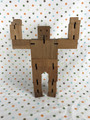 David Weeks Studio AreaWare Articulated Poseable Wooden CubeBot