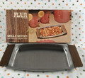 Vintage NOS Flair by Foley Single Server Solid Walnut & Stainless Steel #850 - 1