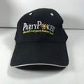 Vintage Party Poker World's Largest Poker Room Adjustable Cap Hat - 1990's