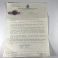 BU Ohio State Quarter with United States Commemorative Gallery Letter - 2002