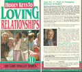 The Gary Smalley Series Hidden Keys to Loving Relationships - Volume 11 [VHS]