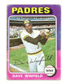 Vintage Topps #61 Topps Dave Winfield San Diego Padres Baseball Card - 1975