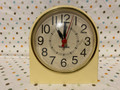 Vintage Westclox Wind Up Alarm Clock Glow in Dark Hands Made in China - 1980's