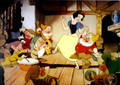 Walt Disney Snow White Seven Dwarfs Exclusive Commemorative Lithograph - 1994