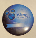 Disney Vacation Club Member Since 3 inch Pin Button - 2016