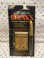 Vintage Brink's Security Marking System Invisible Non Defacing Marker - 1974