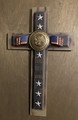 United States of America Department of the Army Resin Cross 12 inch x 20 inch