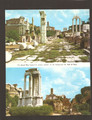 Vintage Roma Image of the Sacred Way and the Arch of Titus - 1964