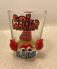 Vintage Whimsical 3D Got Lobstah? Maine Shot Glass - 1990's